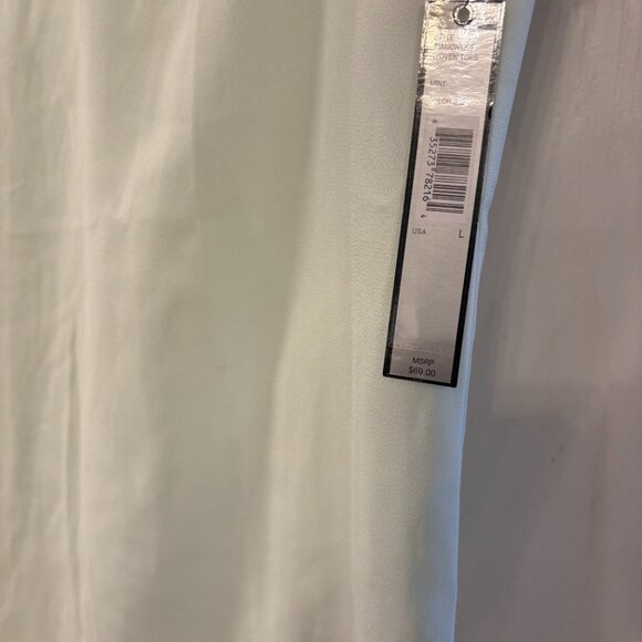 Tahari Woman's L Mint Green Top - Picture 3 of 4